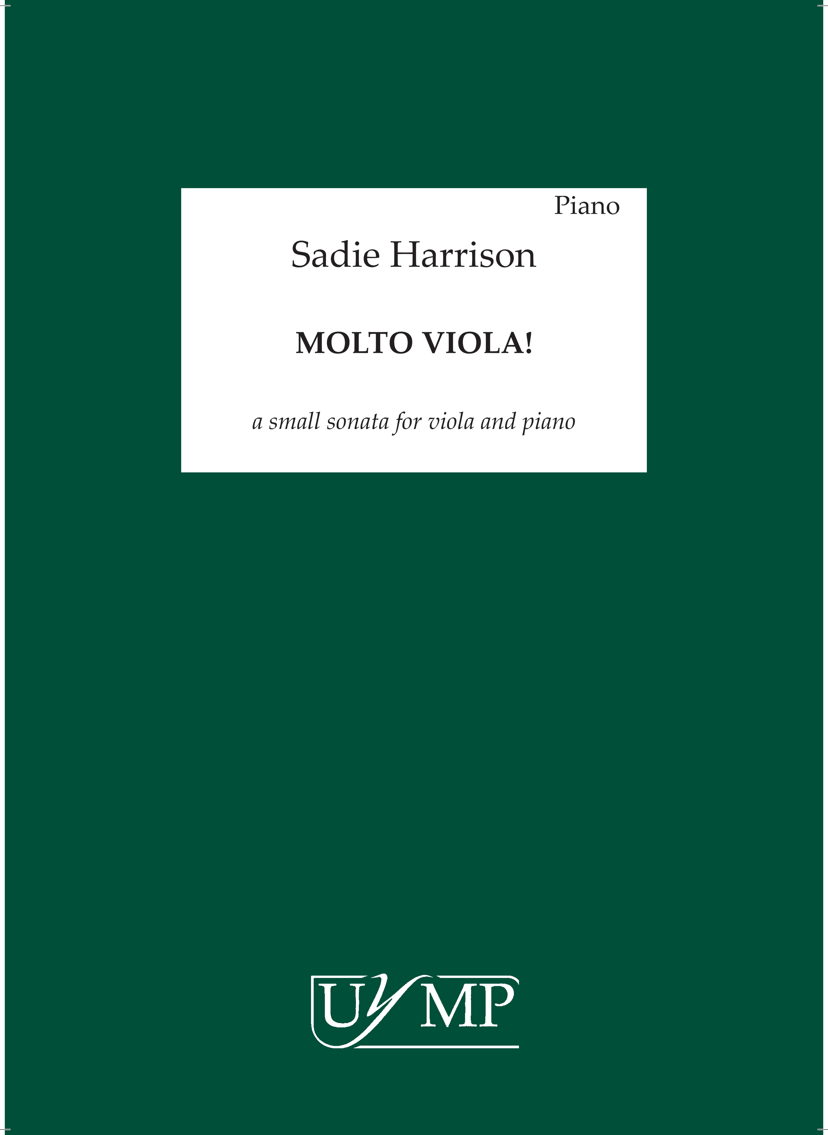 Sadie Harrison: Molto Viola!: Viola: Instrumental Work