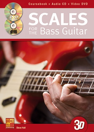 Steve Hall: Steve Hall: Scales For The Bass Guitar In 3D: Bass Guitar: