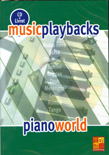 Music Playbacks CD : Piano World: Piano: Backing Tracks