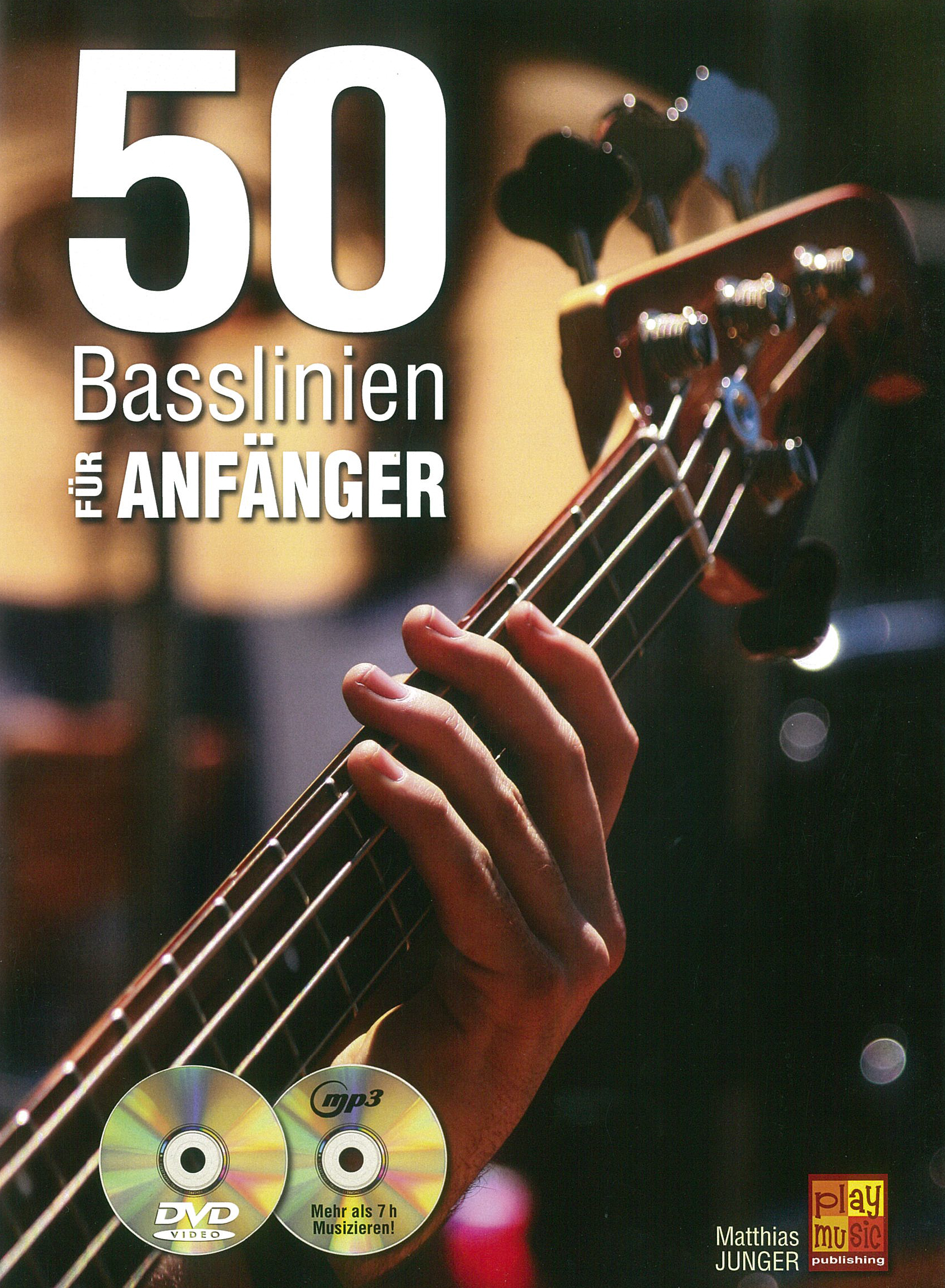 Matthias Junger: 50 Basslinien fr Anfnger: Bass Guitar: Instrumental Album