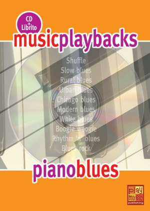 Music Playbacks CD: Piano Blues: Piano: Backing Tracks