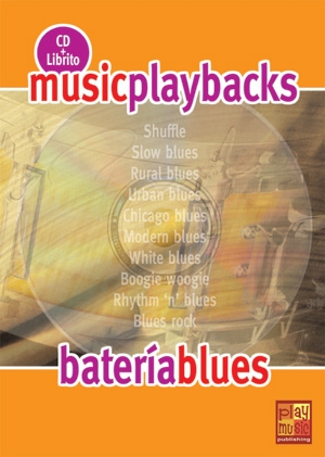 Music Playbacks Cd Bateria Blues Drums Booklet/Cd Spanish