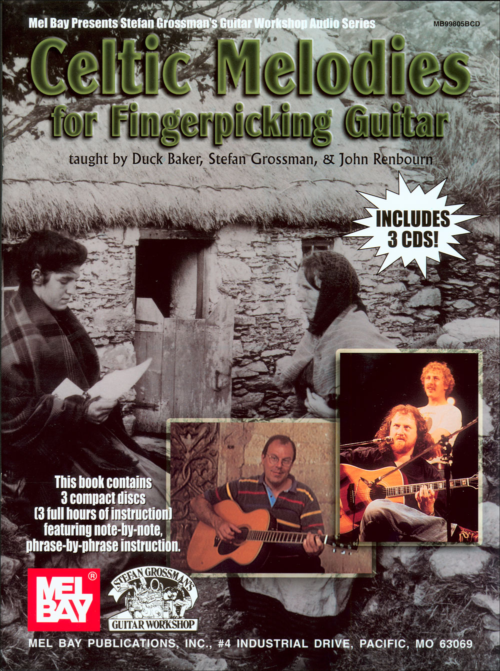 Duck Baker Stefan Grossman John Renbourn: Celtic Melodies For Fingerpicking