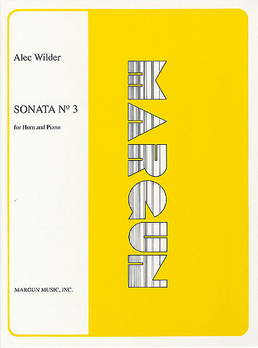 Alec Wilder: Sonata No.3: French Horn: Instrumental Work