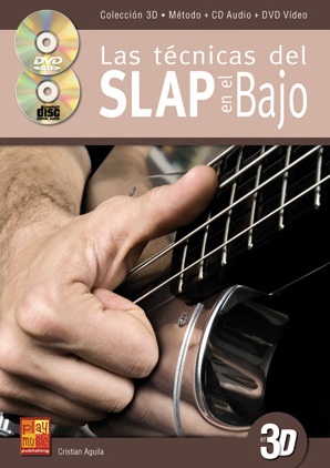 Las Técnicas Del Slap En El Bajo En 3D: Bass Guitar: Instrumental Album