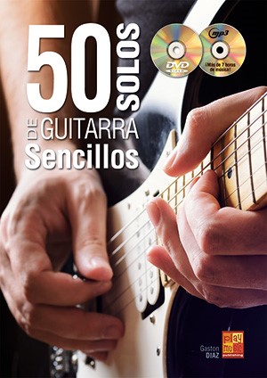 Gaston Diaz: 50 Solos De Guitarra Sencillos: Piano: Instrumental Tutor