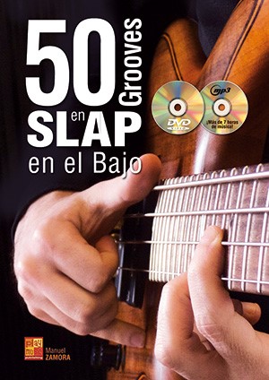 Manuel Zamora: 50 Grooves En Slap En El Bajo: Bass Guitar: Instrumental Tutor