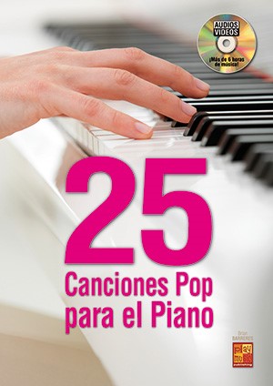Brian Barreres: 25 Canciones Pop (Book/DVD). Sheet Music  DVD (Region 0) for Piano