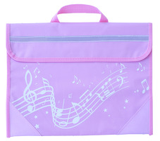 Musicwear - Wavy Stave Music Bag - Pink: Music Bag