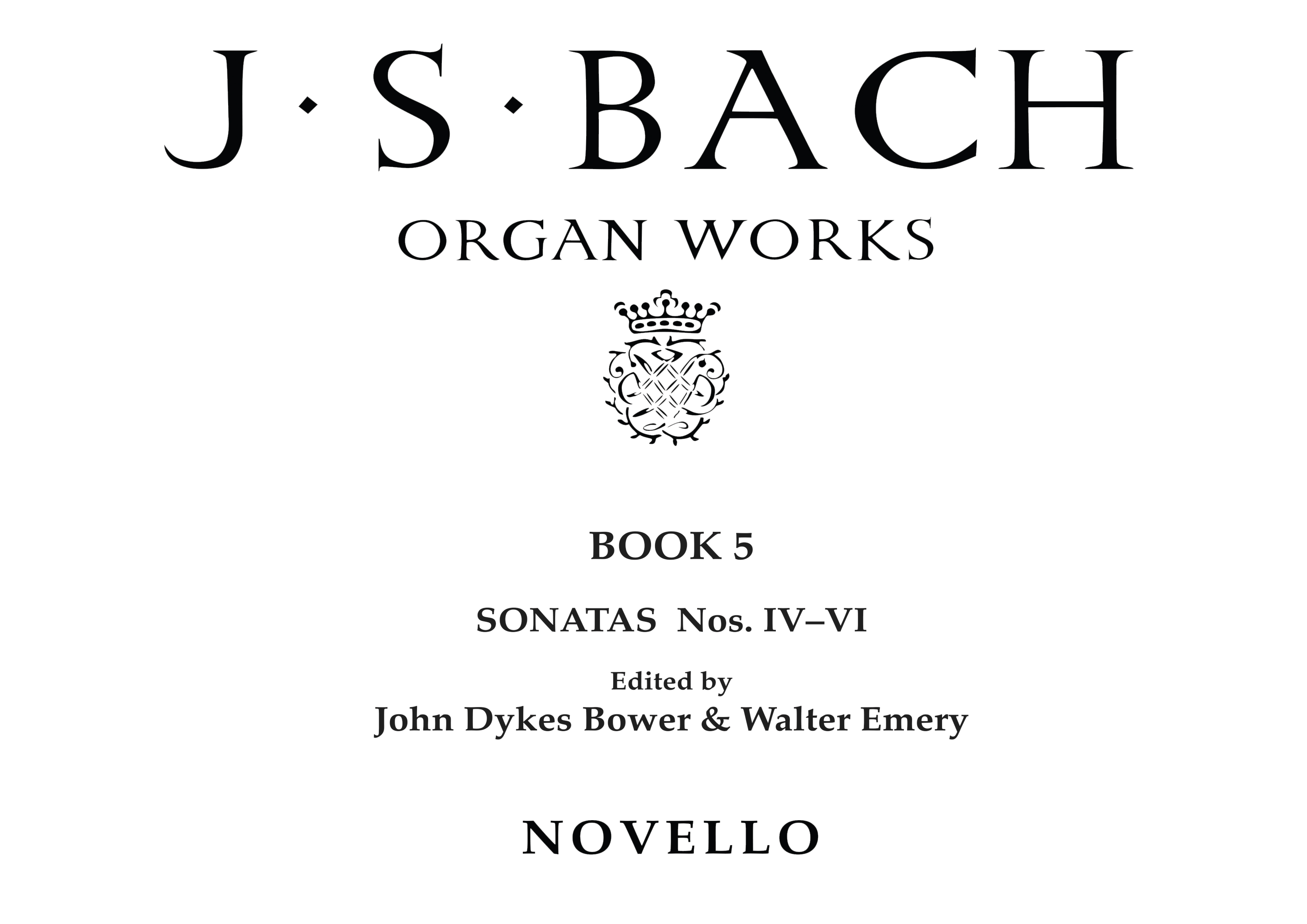 Johann Sebastian Bach: Organ Works Book 5: Organ: Instrumental Album