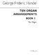 Georg Friedrich Händel: Ten Organ Arrangements Book 2: Organ: Instrumental Album