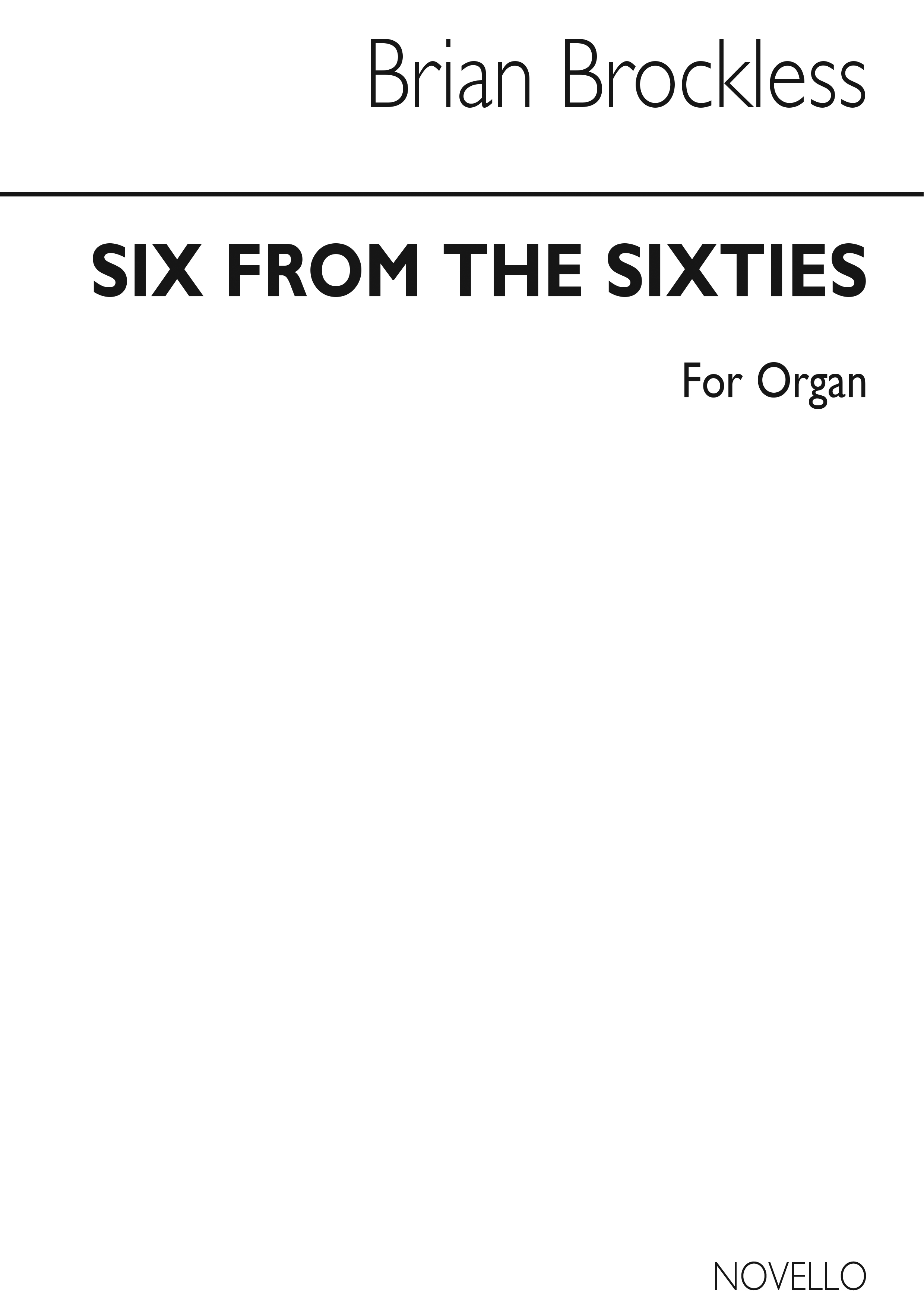Six From The Sixties - Organ: Organ: Instrumental Album