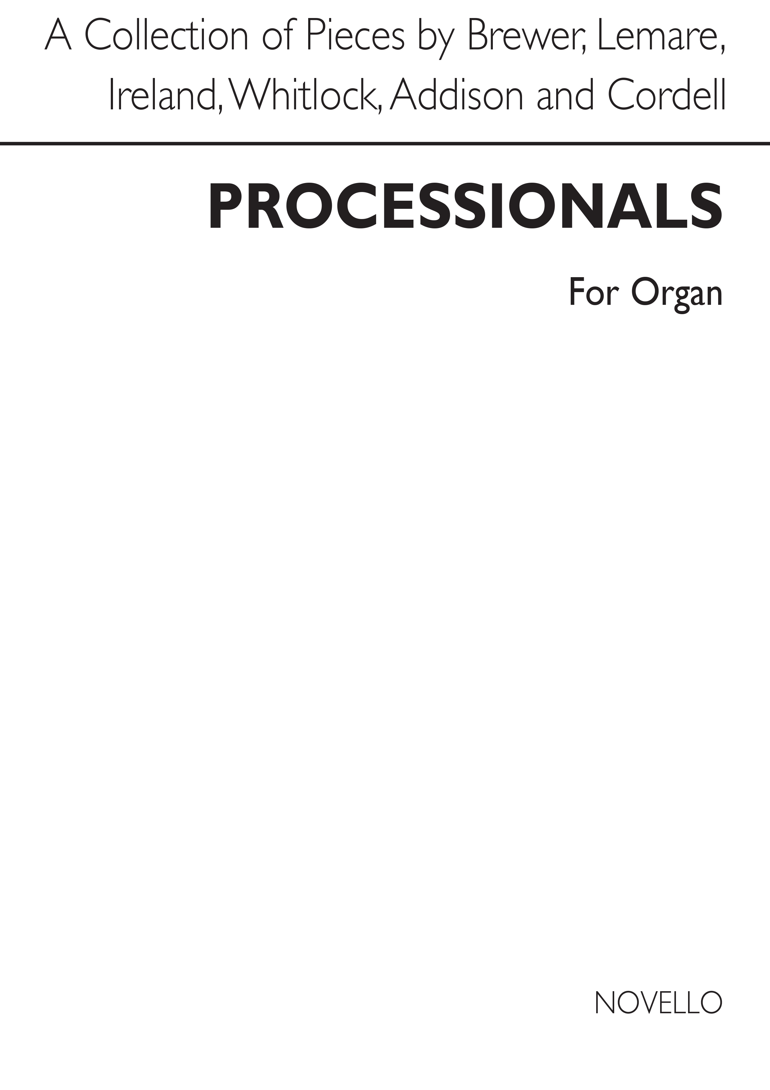 Processionals: Organ: Instrumental Album