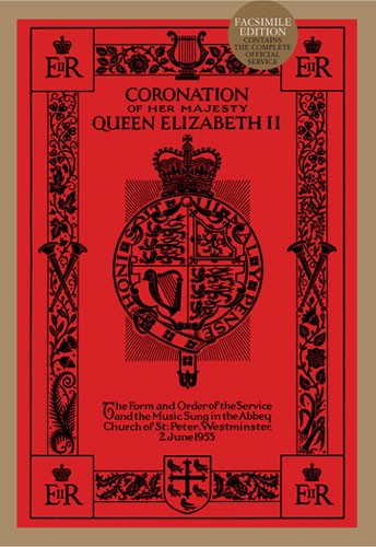 Coronation Of Her Majesty Queen Elizabeth II: SATB: Vocal Score
