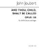 John Joubert: And Thou Child: SATB: Vocal Score