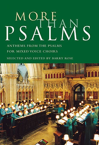 More Than Psalms: SATB: Vocal Score