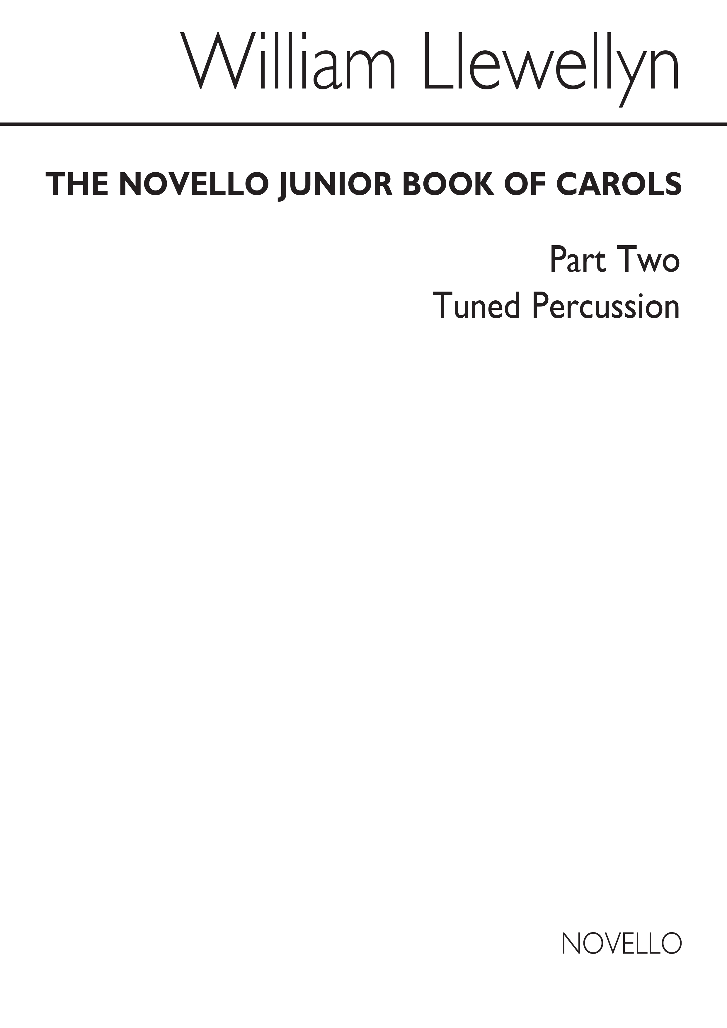 William Llewellyn: Novello Junior Book Of Carols Part 2: Percussion: