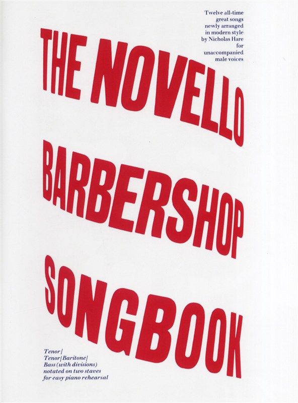 The Novello Barbershop Songbook: TTBB: Vocal Score