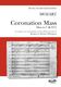 Wolfgang Amadeus Mozart: Coronation Mass Mass In C K.317: SATB: Vocal Score