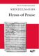 Felix Mendelssohn Bartholdy: Hymn Of Praise: SATB: Vocal Score