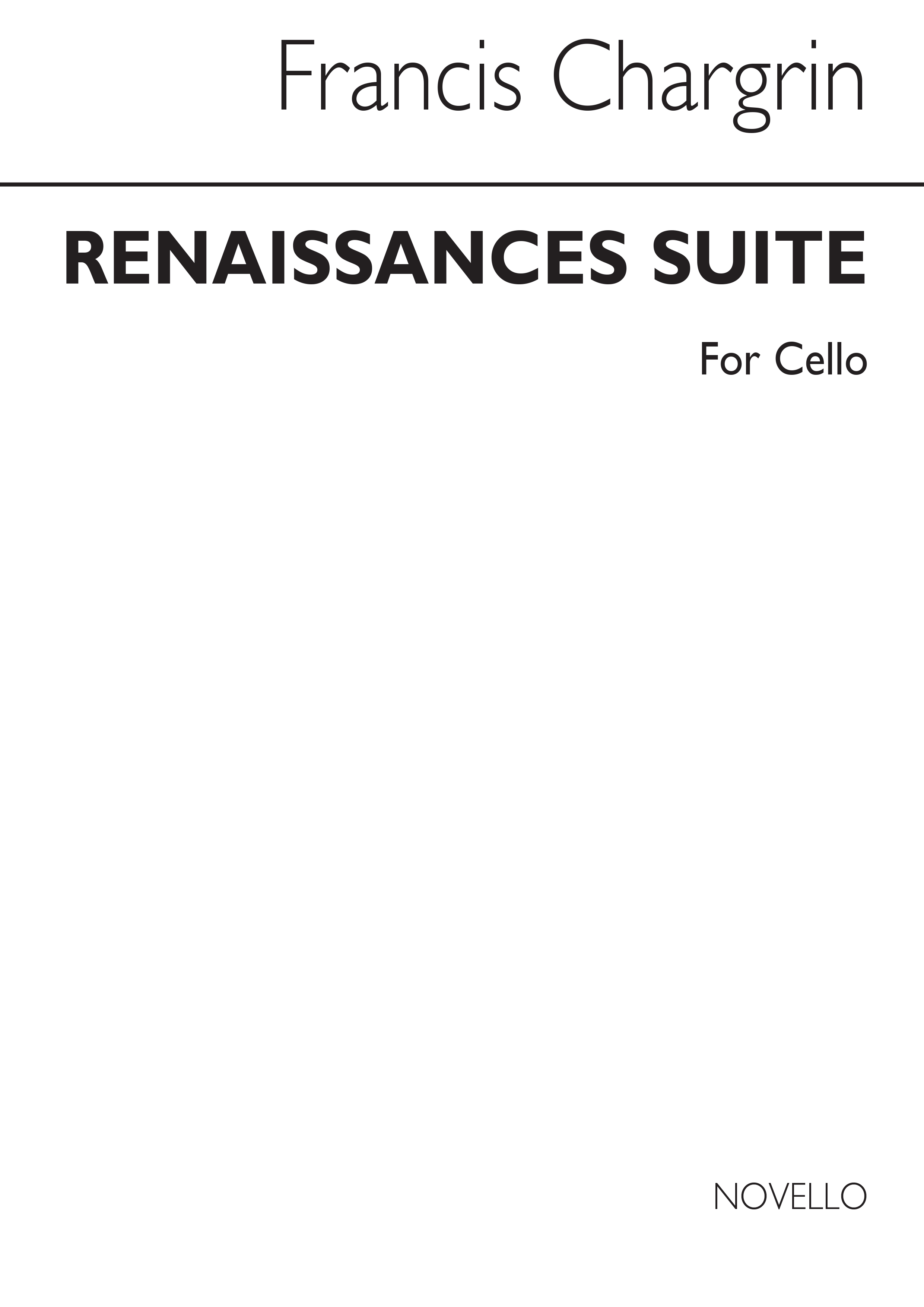 Renaissance Suite (Cello): Cello: Part