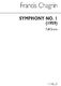 Francis Chagrin: Symphony: Orchestra: Study Score