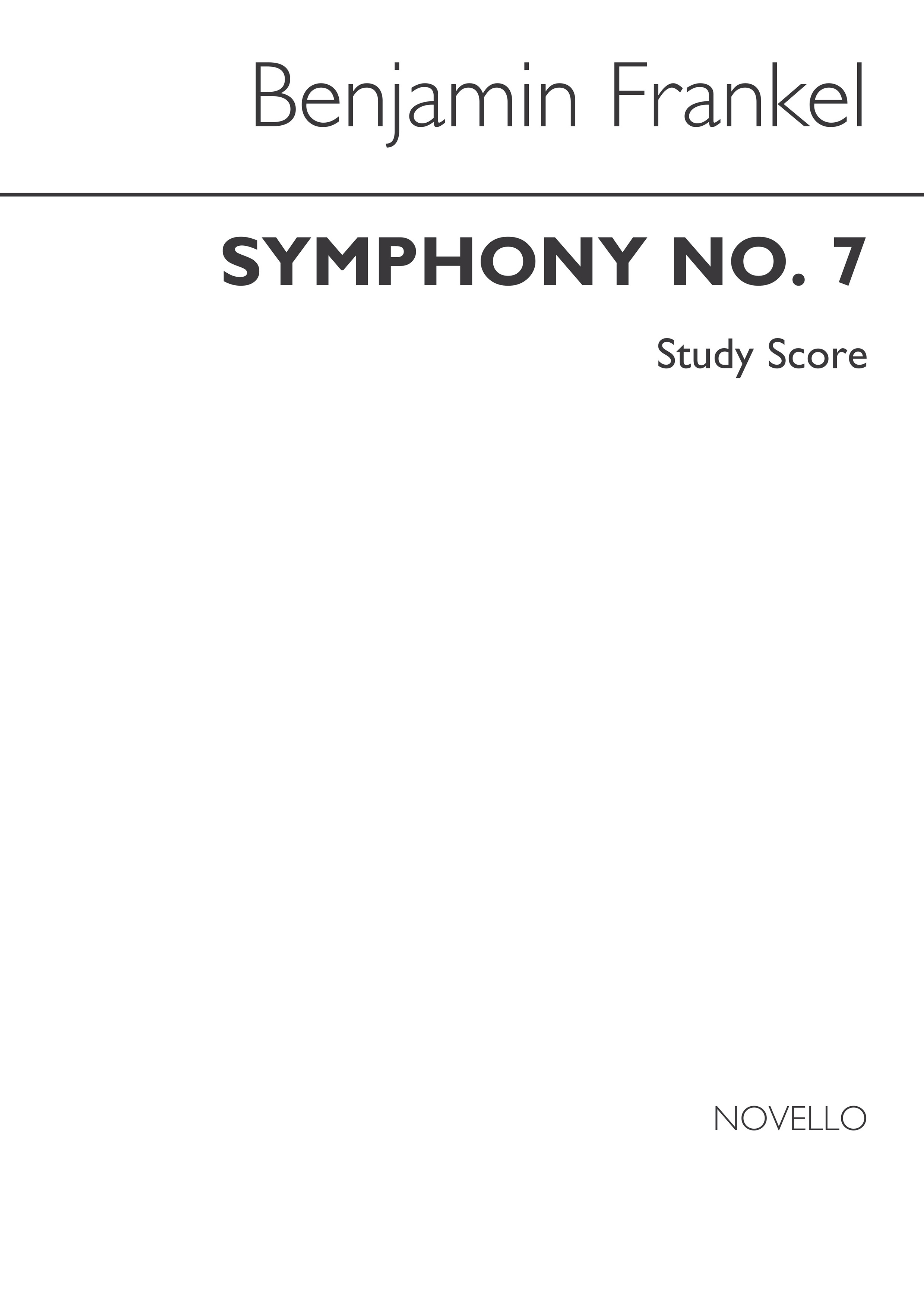 Benjamin Frankel: Symphony No.7 Op.50: Orchestra: Study Score
