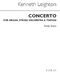 Kenneth Leighton: Concerto For Op.58: Organ: Score