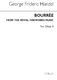 Georg Friedrich Händel: Bourree From The Fireworks Music (Oboe 2): Oboe: Part