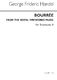 Georg Friedrich Hndel: Bourree From The Fireworks Music (Bc Tbn 3/Euph): Bass