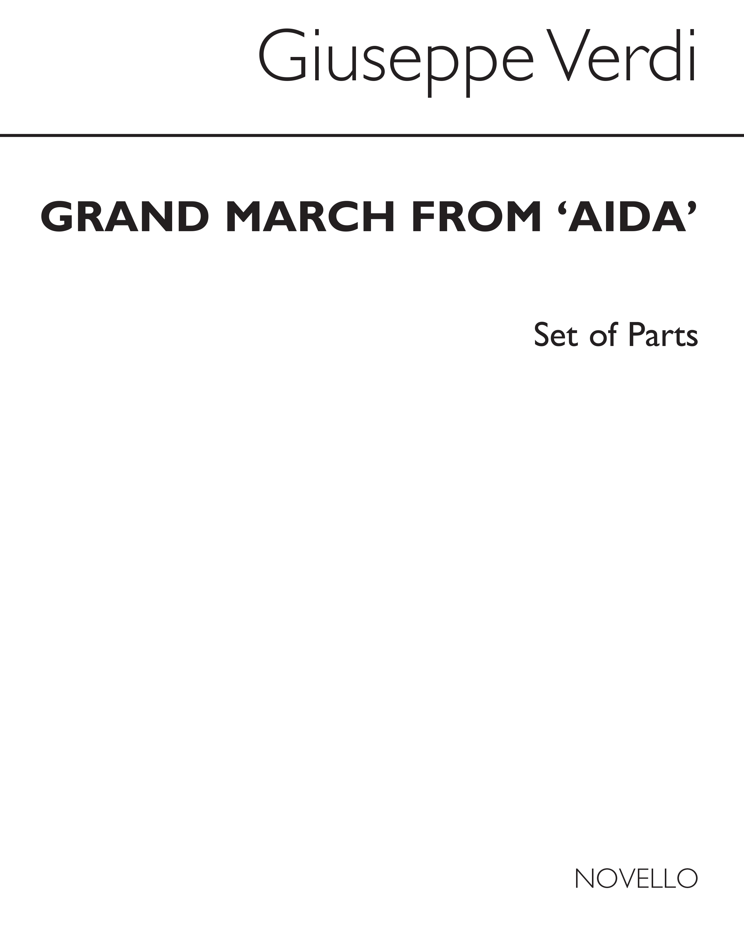Giuseppe Verdi: Grand March From 'Aida' (Picc): Piccolo: Part