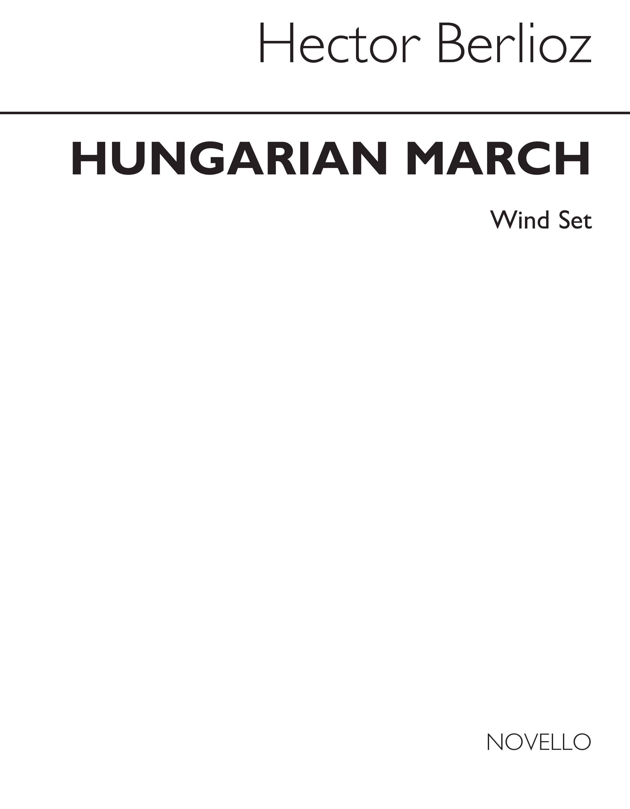 Hector Berlioz: Hungarian March (Parts): Orchestra: Instrumental Work