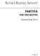 Richard Rodney Bennett: Partita For Orchestra: Orchestra: Study Score