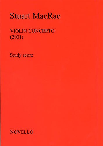 Stuart MacRae: Violin Concerto: Violin: Study Score