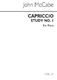 John McCabe: Capriccio Study No.1 for Piano: Piano: Instrumental Work
