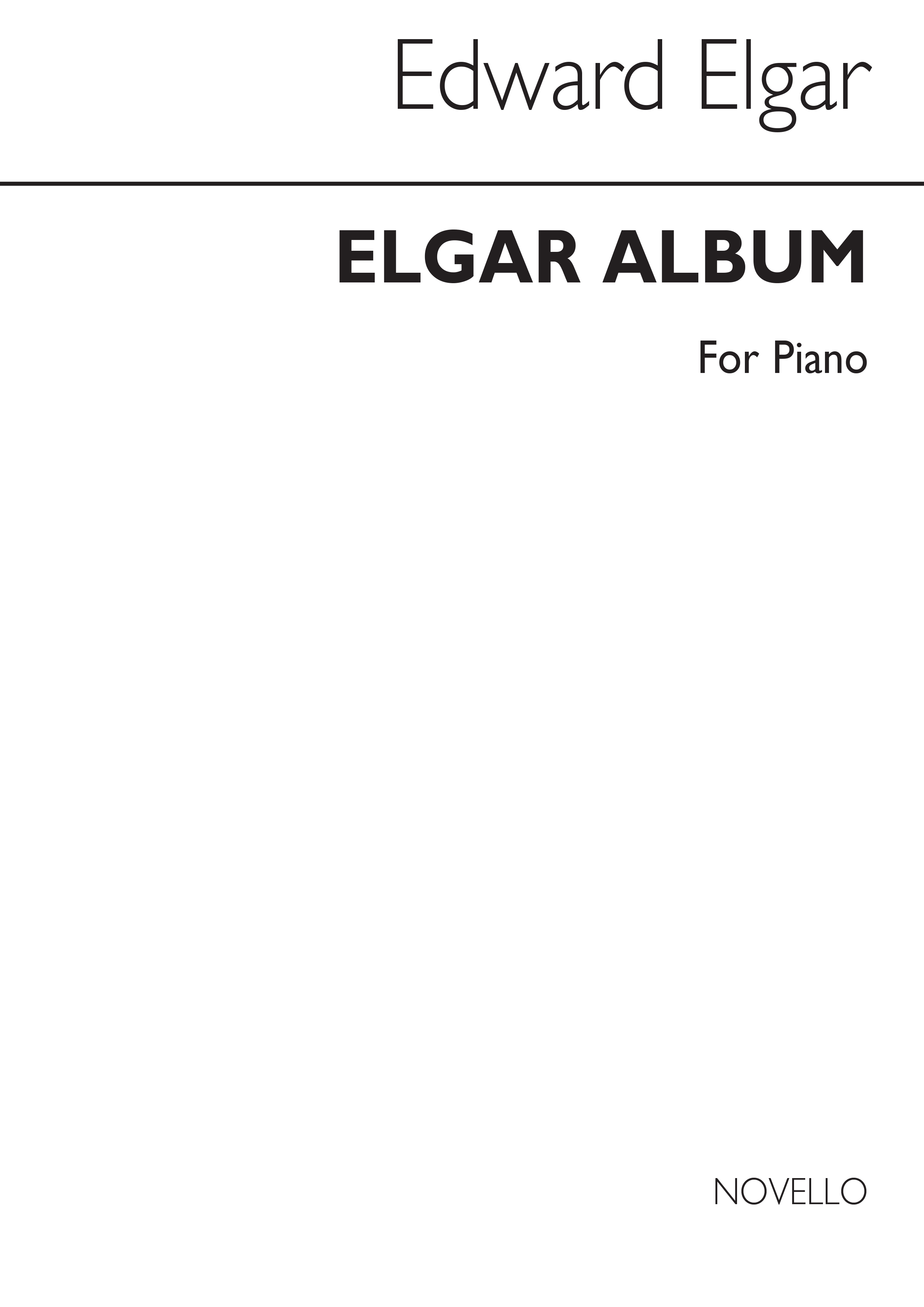 Edward Elgar: Music For Piano: Piano: Instrumental Work