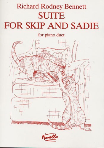 Richard Rodney Bennett: Suite For Skip And Sadie For Piano Duet: Piano Duet: