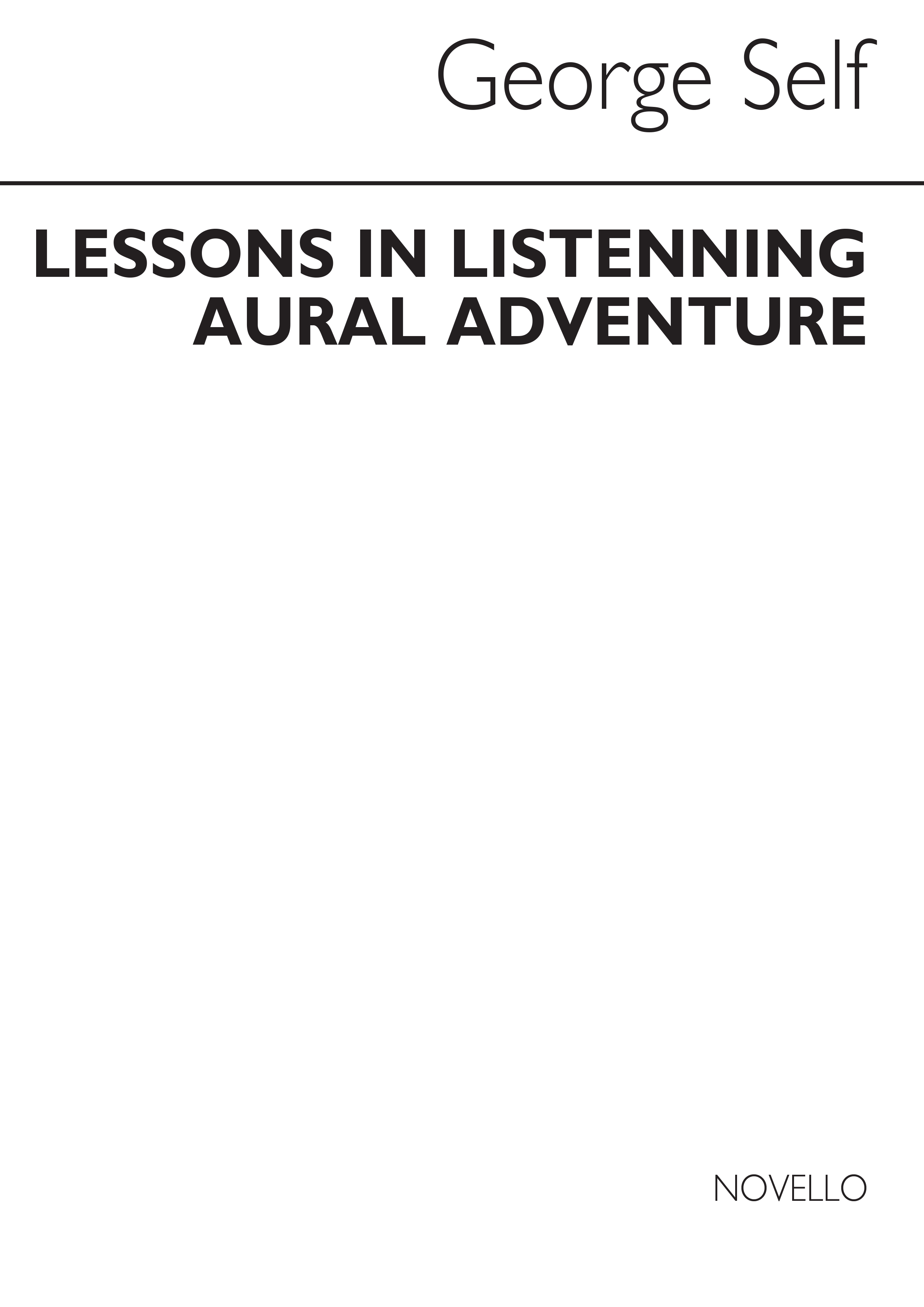 Self: Aural Adventure Pupil's Book: Theory
