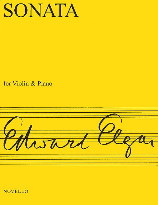 Edward Elgar: Sonata For Violin And Piano (E Minor): Violin: Instrumental Work