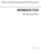 A.C. MacKenzie: Benedictus for Violin and Piano: Violin: Score and Parts