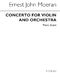 E.J. Moeran: Concerto For Violin (Violin/Piano): Violin: Instrumental Work