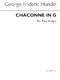Georg Friedrich Händel: Chaconne In G For Guitar Duet: Guitar: Score