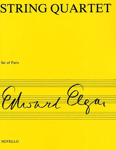 Edward Elgar: String Quartet Op.83: Parts: String Quartet: Parts
