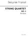Benjamin Frankel: String Quartet No.5: String Quartet: Score