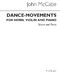 John McCabe: Dance-Movements: Piano Trio: Instrumental Work