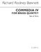 Richard Rodney Bennett: Commedia IV (Parts: Brass Ensemble: Instrumental Work