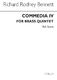 Richard Rodney Bennett: Commedia IV: Brass Ensemble: Study Score