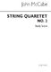 John McCabe: String Quartet No.2: String Quartet: Study Score