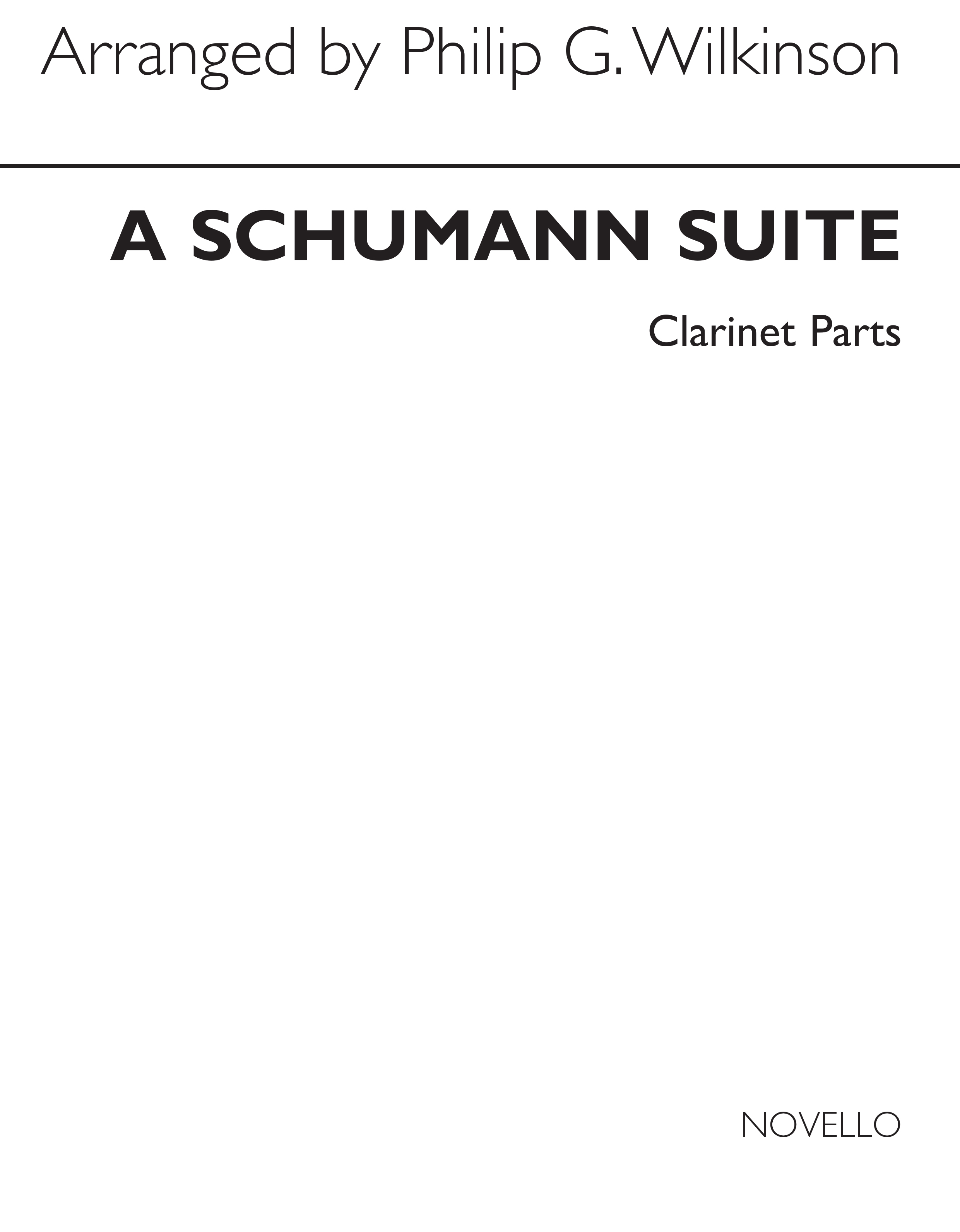 Andreas Schumann: Suite 4: Clarinet: Parts