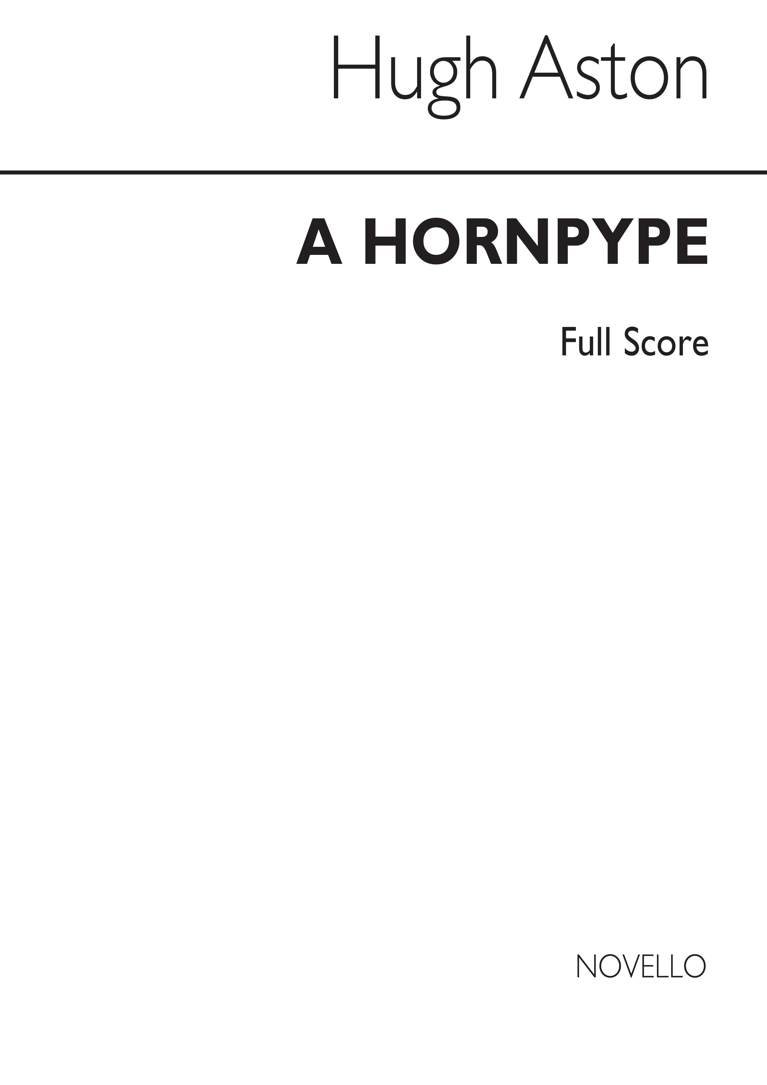 Hugh Aston: Hornpype for Brass Ensemble: Brass Ensemble: Score